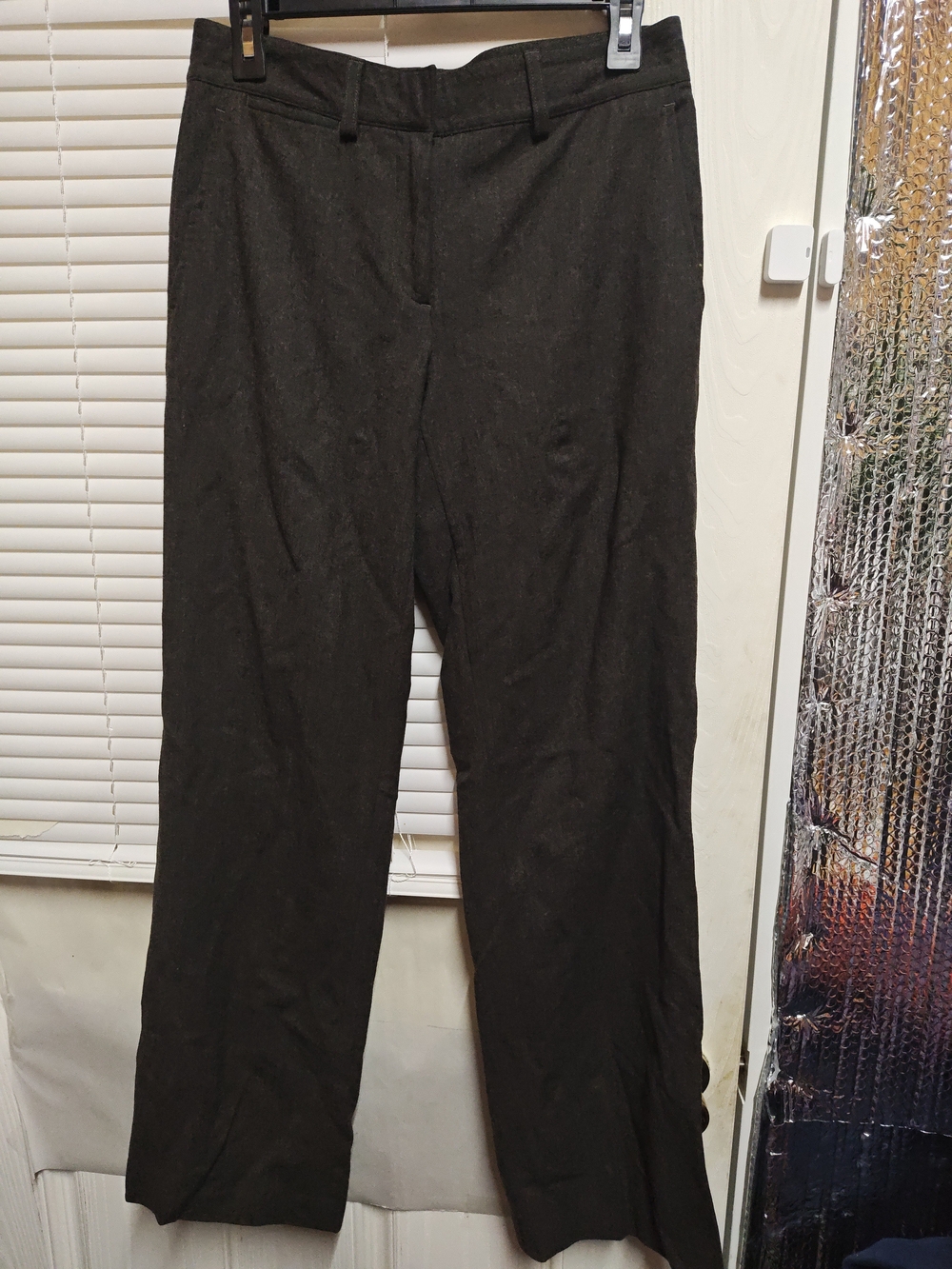Theory Women's Flannel Wool Trousers